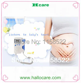 doppler ultrasound pregnancy CE &amp FDA Fetal Doppler handheld digital 2.5MHZ doctor or nurse use LCD screen display |