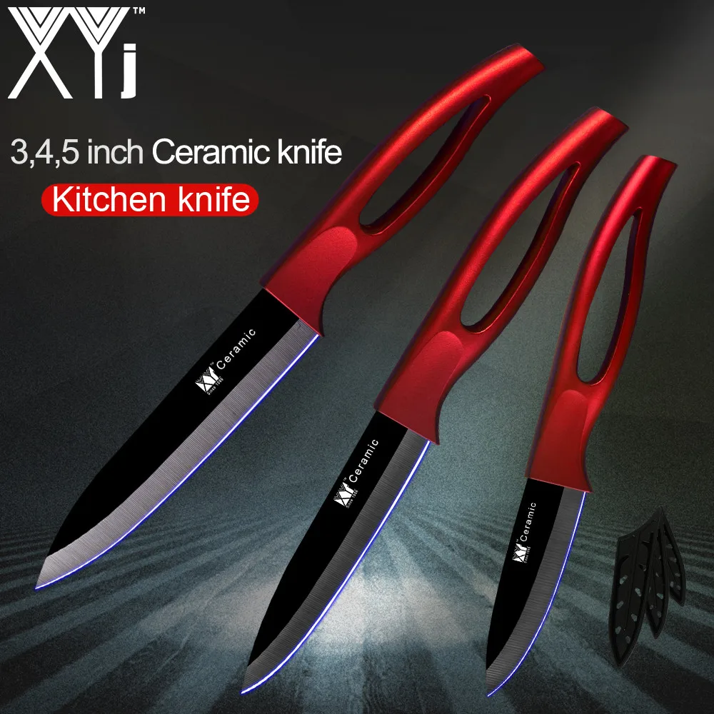 XYj диоксид циркония Керамика Ножи комплект Кухня Пособия по кулинарии