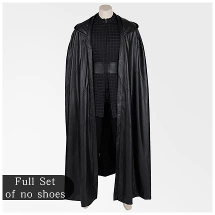 no boots Фильм Звездные войны 9 подъем Скайуокера Kylo Ren Косплей Костюм Хэллоуин костюм для мужчин индивидуальный заказ - Цвет: no boots