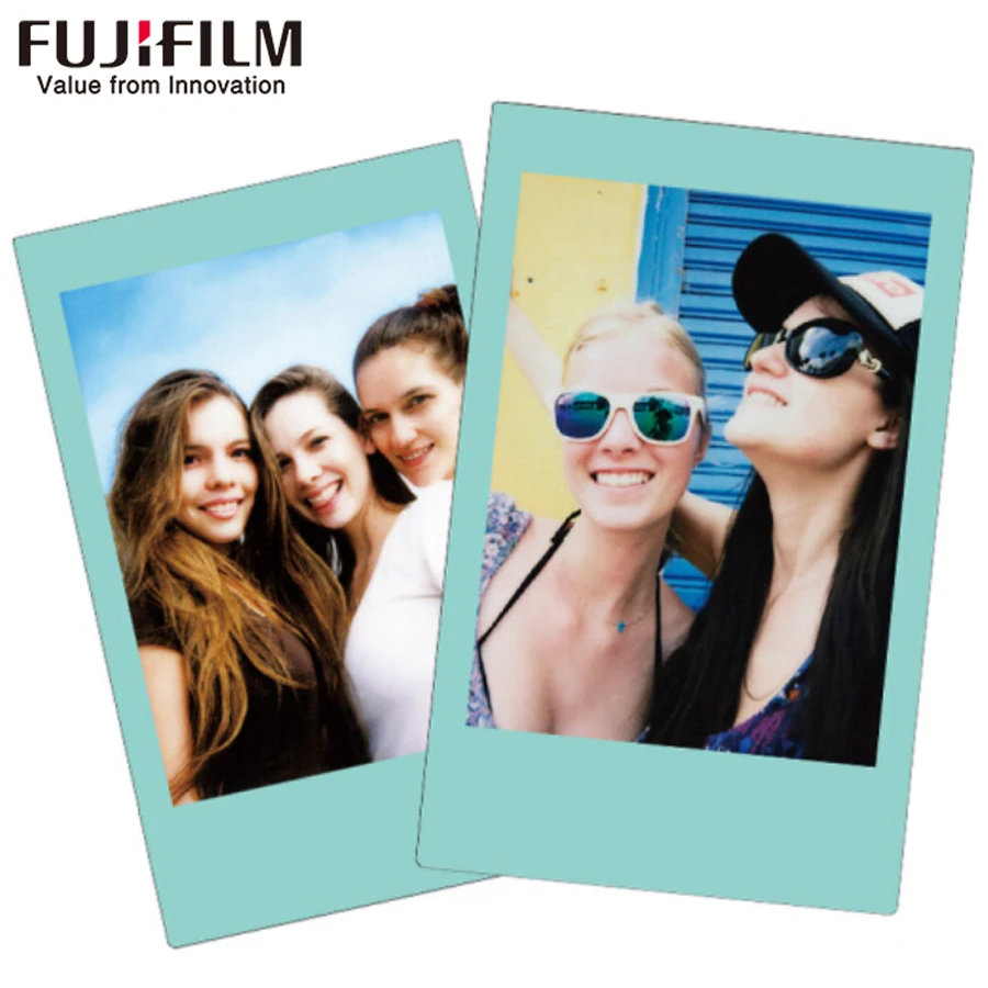 Фотобумага Fujifilm Fuji Instax Mini 8 10 листов пленка небесно синего цвета для камеры 7 s 50 50i
