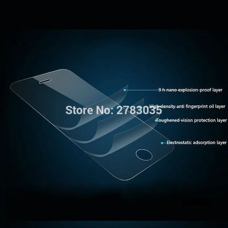 For Asus Zenfone 3 Zoom ZE553KL 5.5&quot 9H Hardness 2.5D Ultra-thin Toughened Tempered Glass Film Screen Protector Protect Guard |