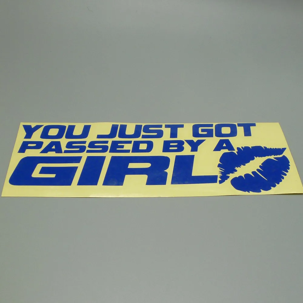 Наклейки XGS на автомобиль вы только что прошли мимо девушки 20x7 5 см мотоцикл