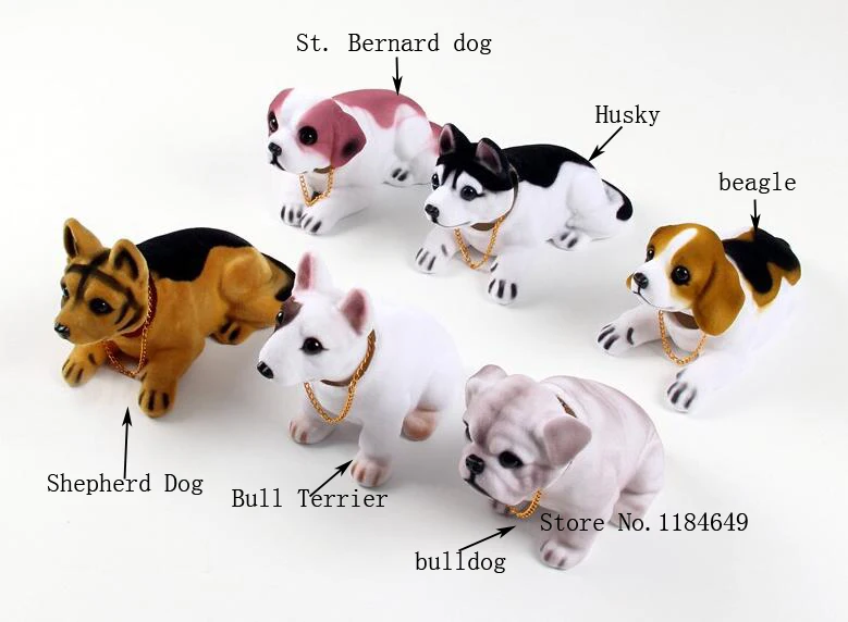 Автомобильный Стайлинг новинка милая собачья кукла с помпоном автомобиль