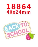 18864 30 шт мультяшный персонаж плоское украшение из смолы PR 17995 - Цвет: 18864