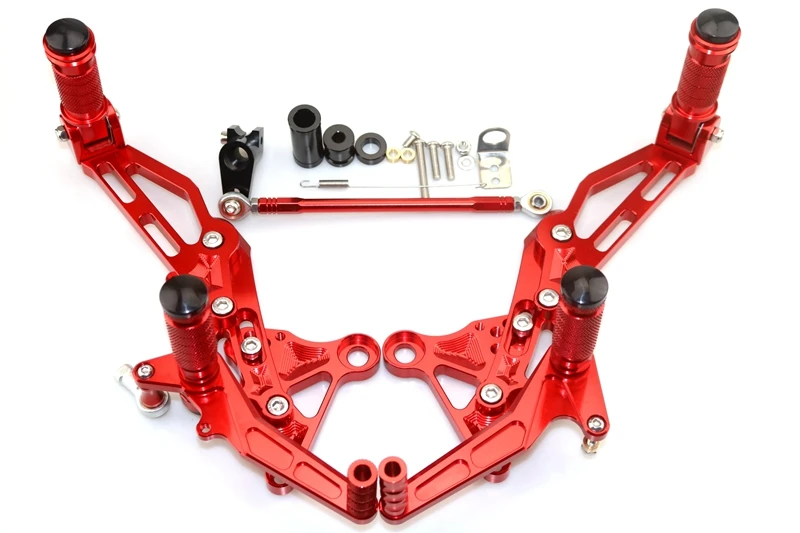 Регулируемые подставки для ног с ЧПУ HONDA GROM MSX125 2013 2014 2015|foot rest|adjustable rearsetsadjustable foot