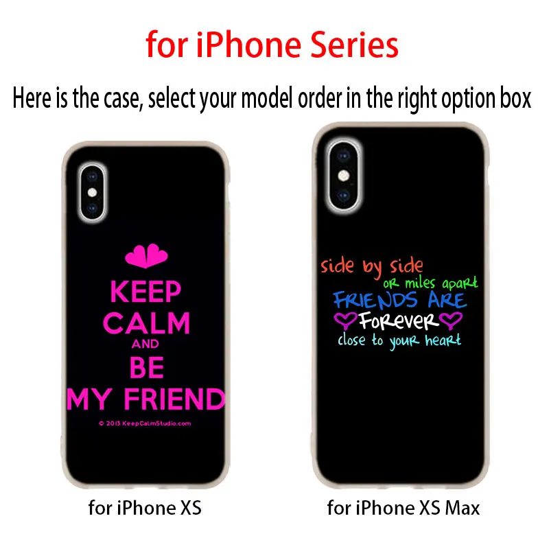 Силиконовый мягкий чехол для телефона Best Friends Girl iPhone 13 12 11 Pro X XS Max XR 8 7 6 Plus SE 2020 |