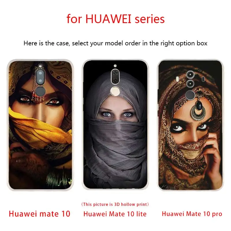 Мусульманский чехол для телефона Huawei Mate 10 20 30 Lite 20X Pro Nova 3 4 5i Y7 Y9 2019 2018 | Мобильные