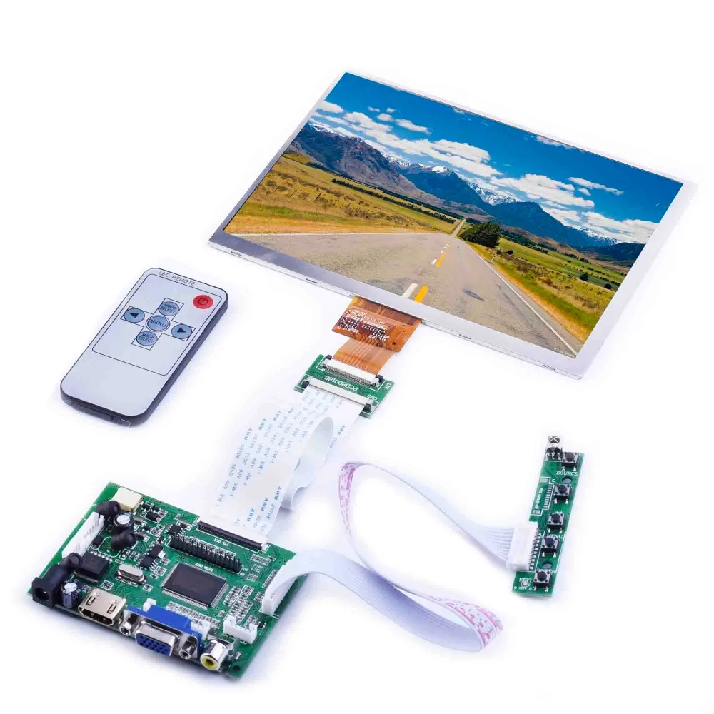 8inch screen car LCD driver board HD for Raspberry pie display kit 4:3 1024X768