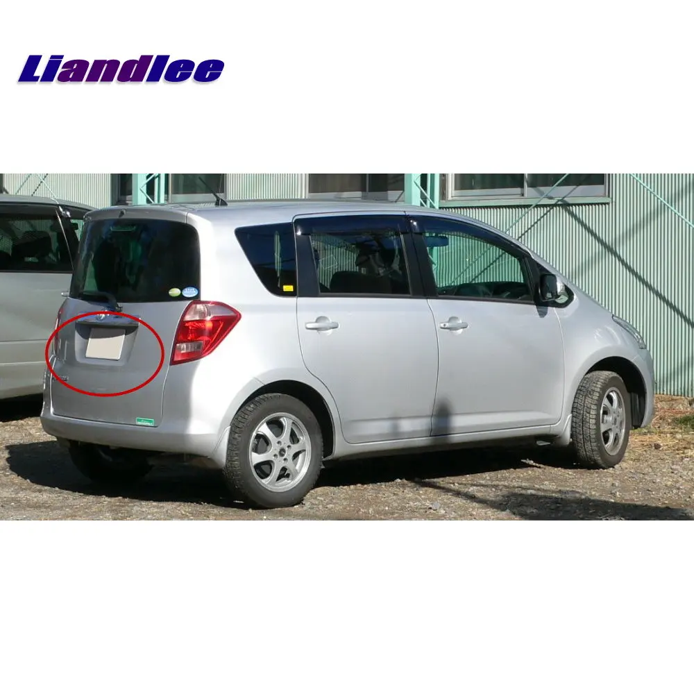 Liandlee Автомобильная камера заднего вида для Toyota Ractis / Verso-S Space Verso обратная