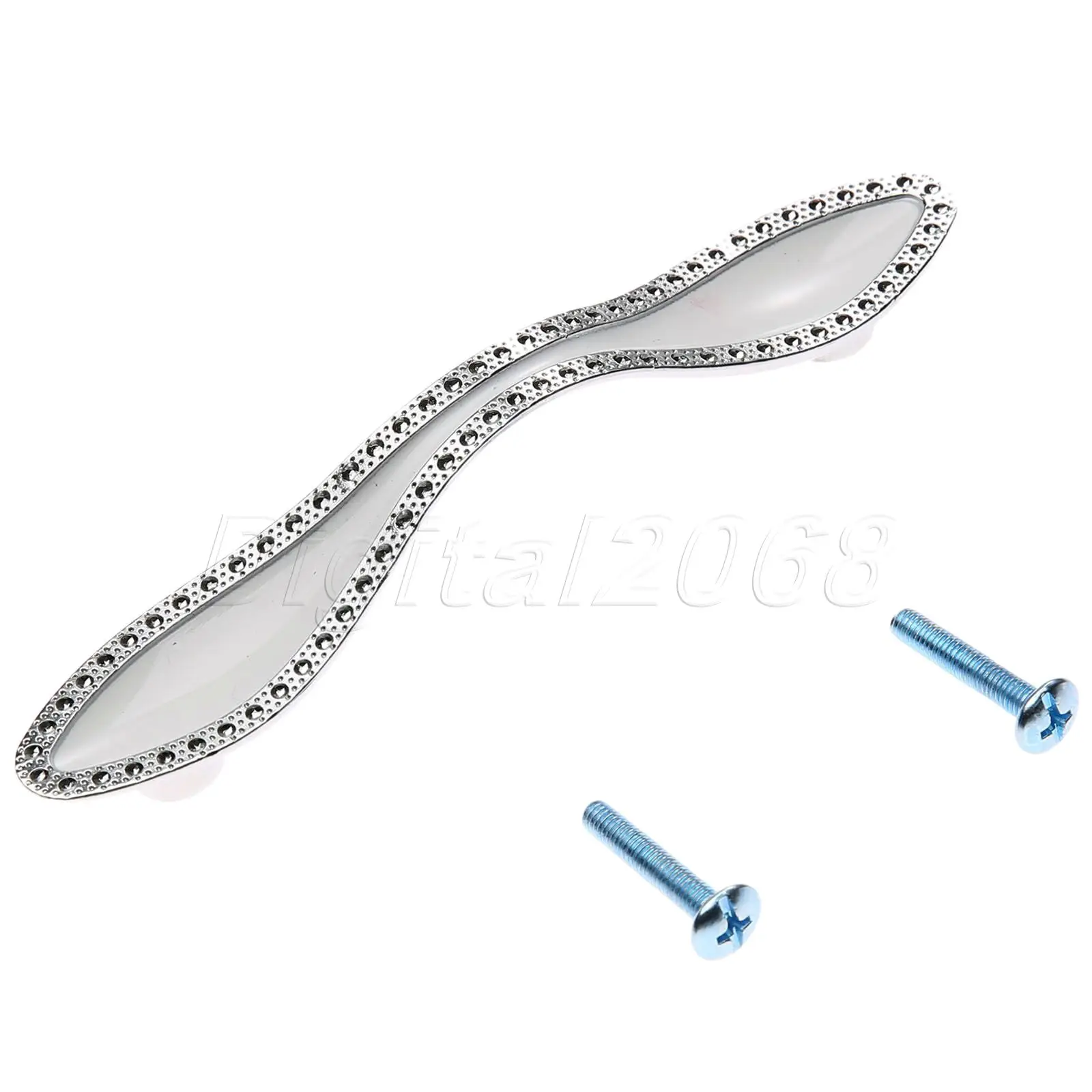 Хромированная белая ручка bowarepro ручки и для дверей утолщенная Базовая фурнитура