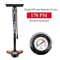 a ride portable valve bicycle pump for bike 170psi high pressure table cycling bicycle air mountain bike pump bike accessories