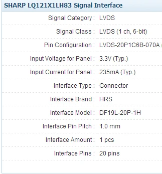Совершенно новый ЖК-экран A + LTD121EA3K LQ121X1LH83 LTD121EC3L Z LTM12C328 LTM12C328T для Toshiba R100 R200 |