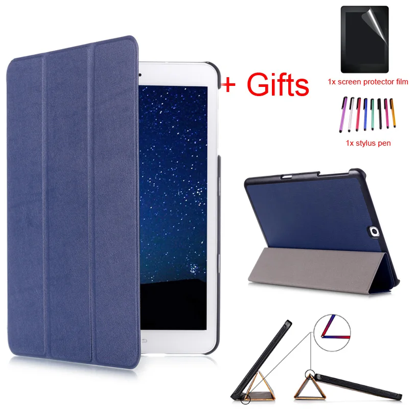 Тонкий умный чехол для Samsung Galaxy Tab S2 9 7 SM T810 T813 T815C T819C дюймовый планшета с функцией