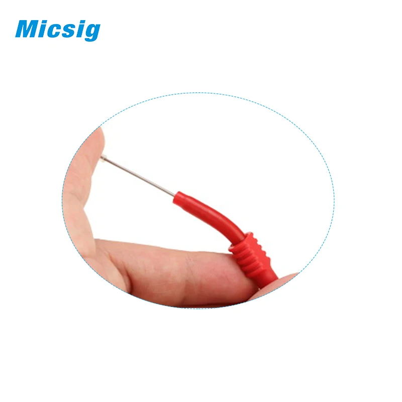 Изоляционная игла для пирсинга Micsig 5 пар щупы испытаний без повреждений гибкий
