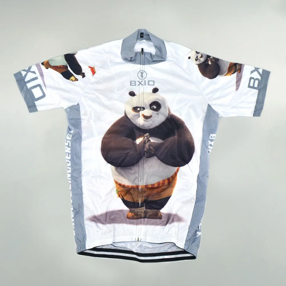 BXIO забавные велосипедные Майки Fat Bear велосипедная одежда Raiders Джерси Abbigliamento Ciclismo
