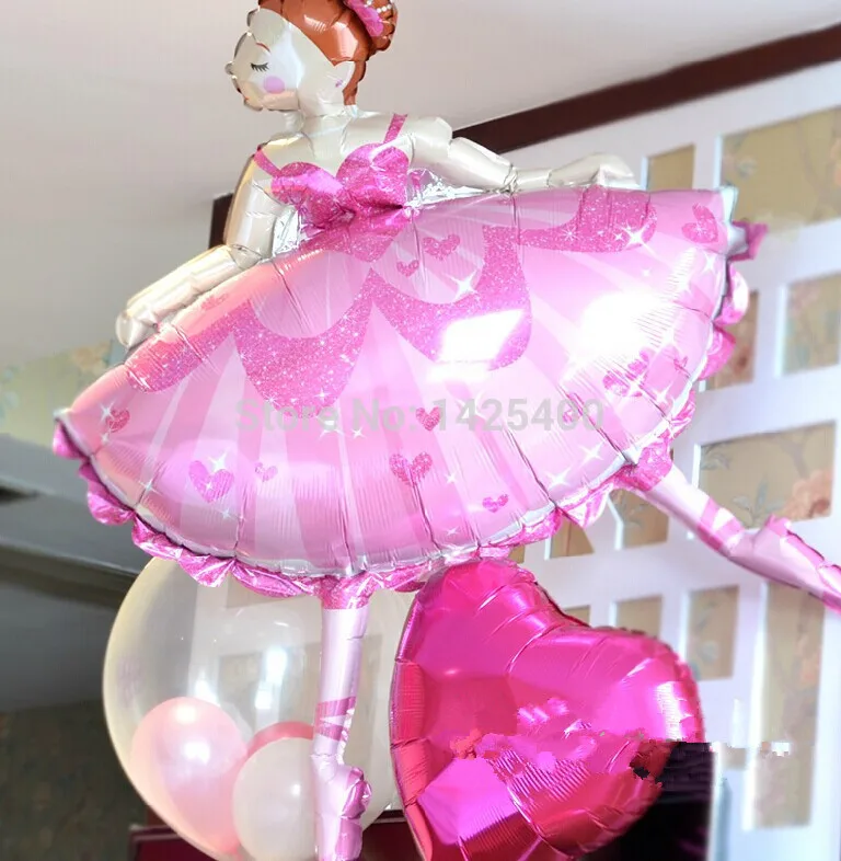 1 pcsFree доставка игрушки импортированы алюминиевые воздушные шары украшены день