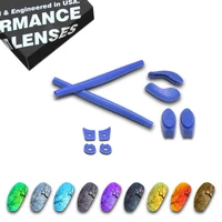 toughasnails resist seawater corrosion polarized replacement lensblue rubber kit for oakley juliet multiple options
