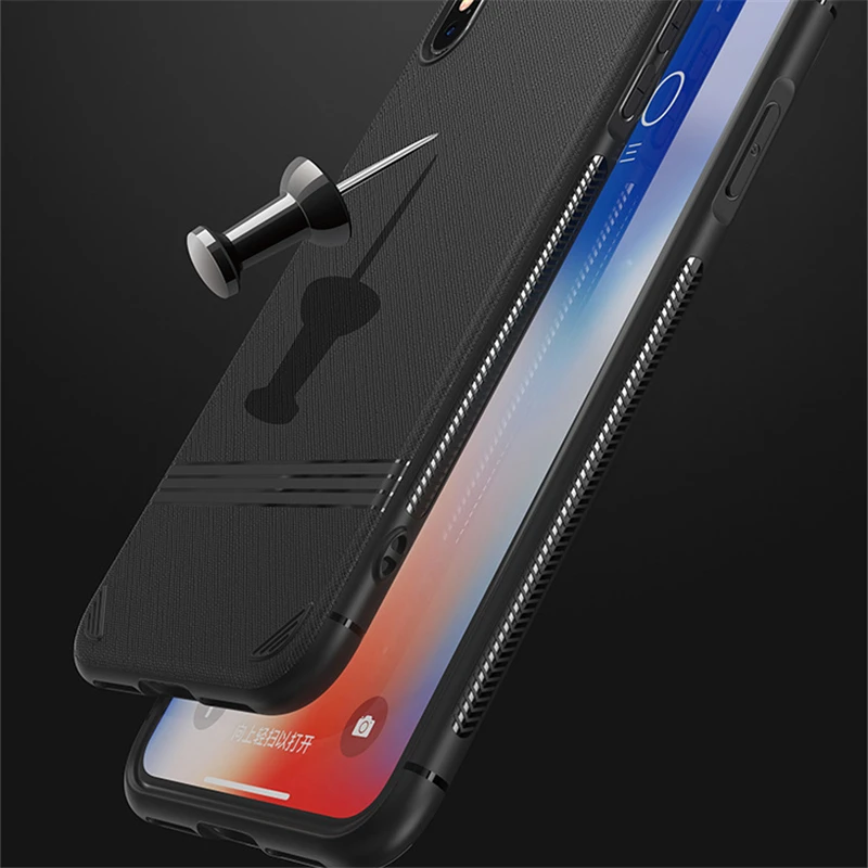 Ультра мягкая TPU чехол для iPhone 8 X XS Max роскошные матовые царапинам Чехлы 7 6 6S плюс XR