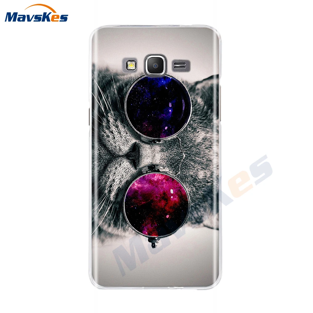 11 Чехол для телефона samsung Galaxy Grand Prime VE G530 SM-G530H G531H SM-G531H G531F SM-G531H/DS Duos силиконовый чехол из ТПУ с кошкой и животными - Цвет: 11