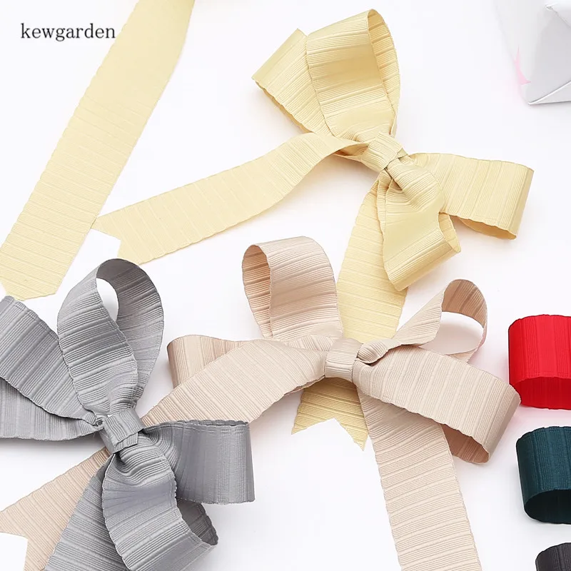 Горизонтальные полоски kewgarden ленты Grosgrain 0 25 дюйма 75 1 самодельная брошь бант
