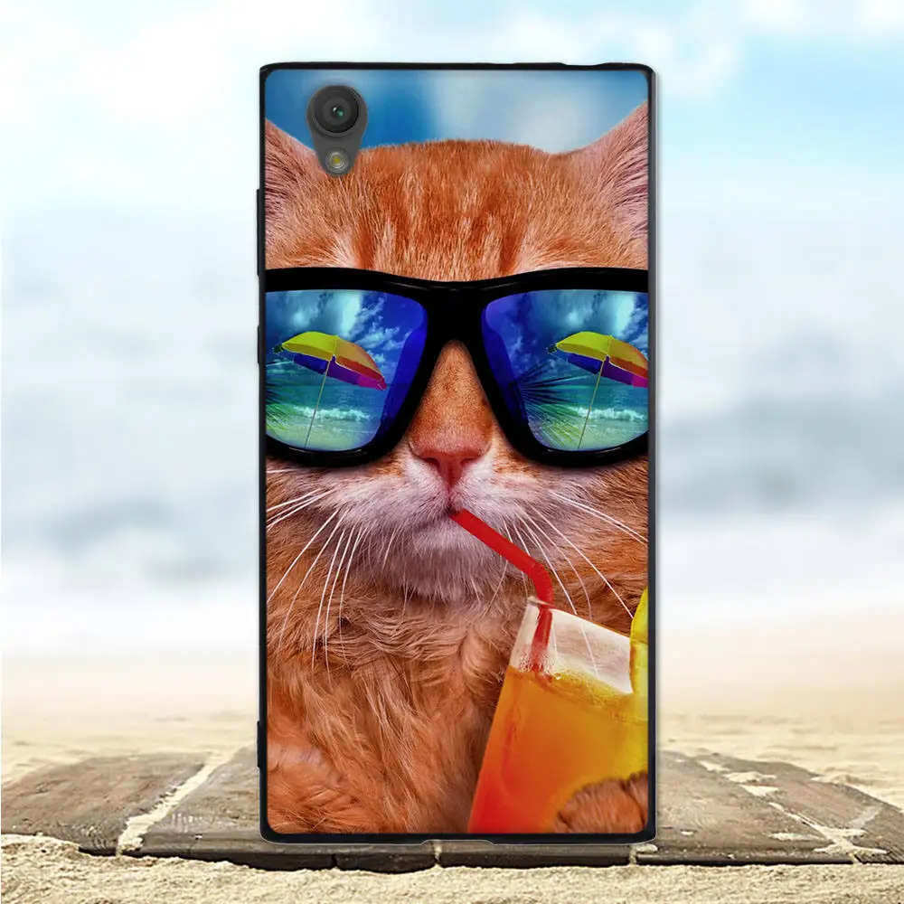 Чехол для Sony Xperia L1 с 3D милым цветком сумка G3311 G3312 G3313 мягкий силиконовый чехол