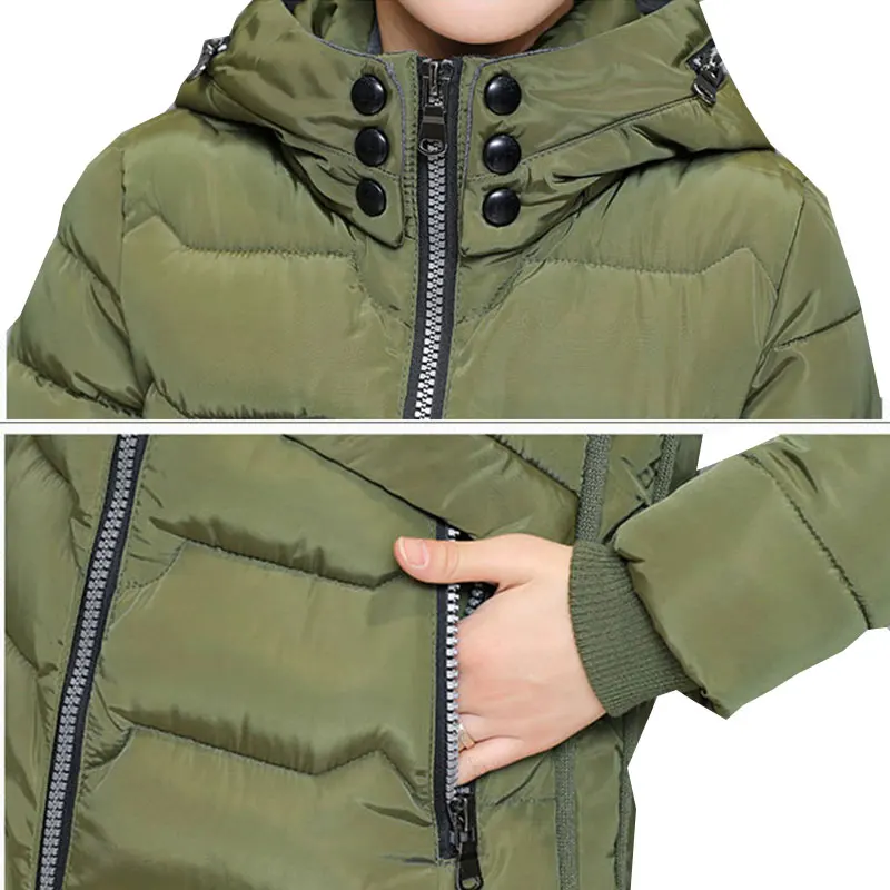 

7XL Ukraine Female Winter Plus Size Down Cotton Jacket Women Padded Hooded Long Coat 2017Fashion Woman Parka Manteau Femme Hiver