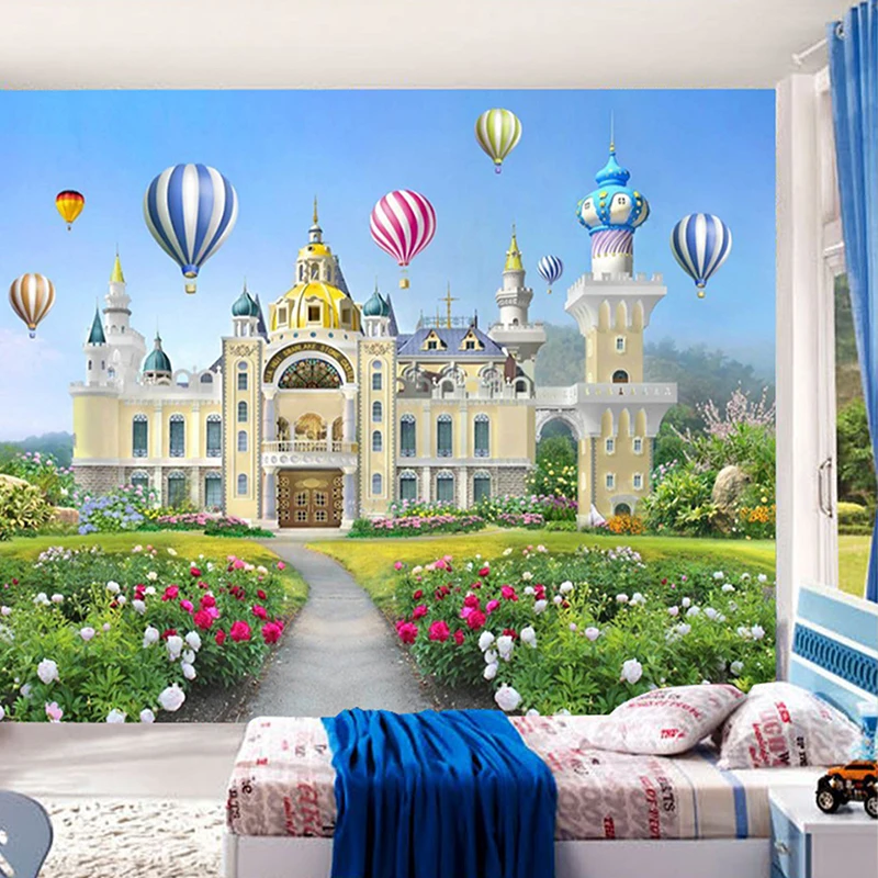 Пользовательские фото обои 3D росписи красивая девочка маленькая принцесса мечта