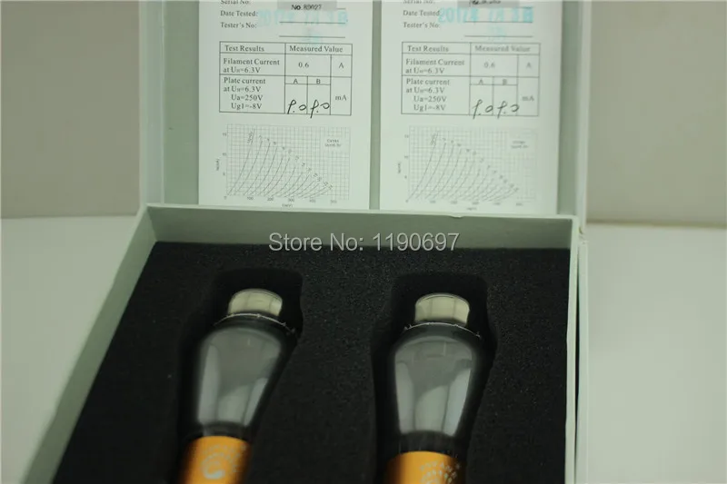 Подобранная пара Фирменная Новинка PSVANE CV181-TII вакуумные трубки замены 6SN7 6N8P 6 sngt