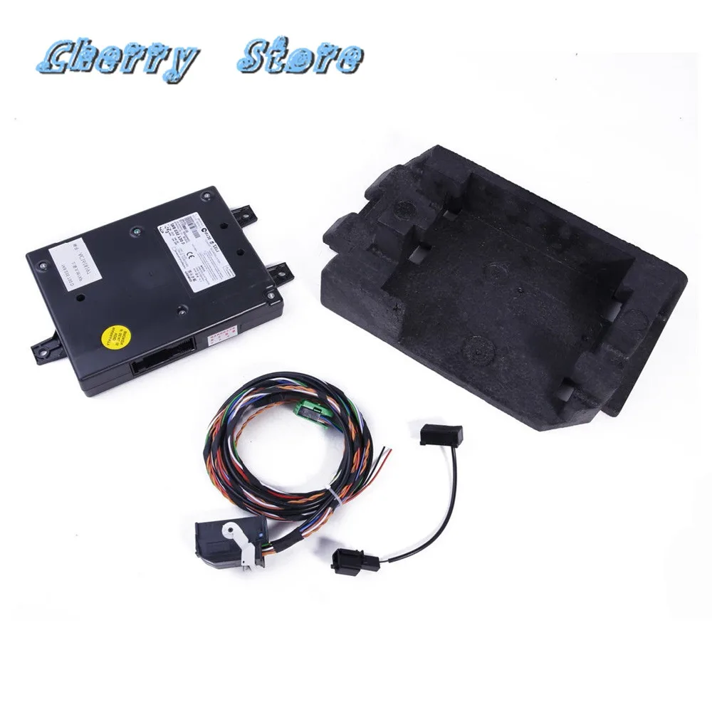 Новый модуль Bluetooth 1K8 035 730 9W2 и держатель из пены с прямой вилкой для VW Golf Jetta Passat B6