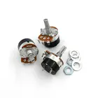 5 шт., регулируемый регулятор скорости сопротивления с переключателем потенциометра WH138 250K