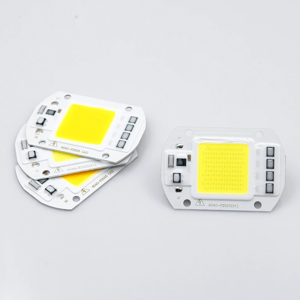 YNL COB светодиодный светильник 20 Вт 30 50 70 100 высокой мощности YXT Вход IP65 220 В Smart IC для