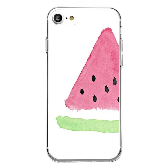 Fashion watermelon phone shell summer style wholesale cases for iphone6 6s plus/7 8 plus/X |