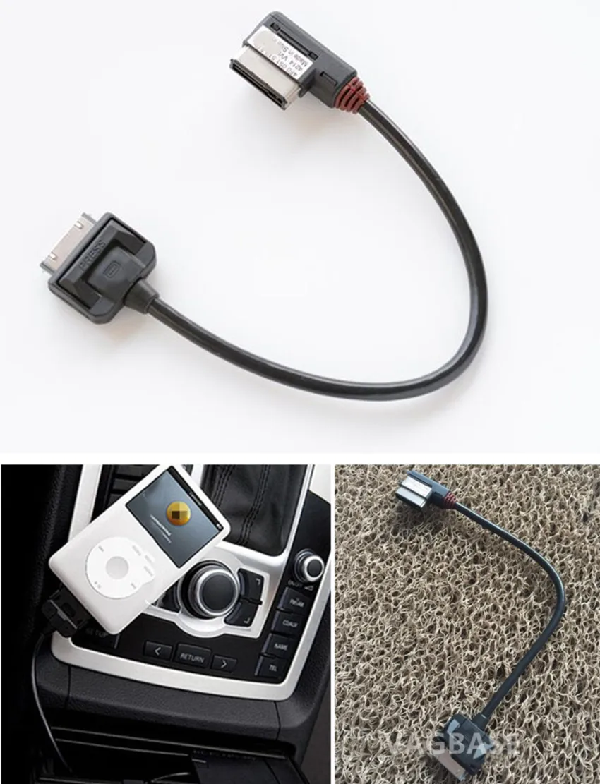 OEM Кабель-адаптер для iPhone 4S 4 Разъем для подключения iPod USB для Audi AMI медиа интерфейс для A3 A4 A5 A6 A7 A8 Q5 Q7 TT 4F0051510R