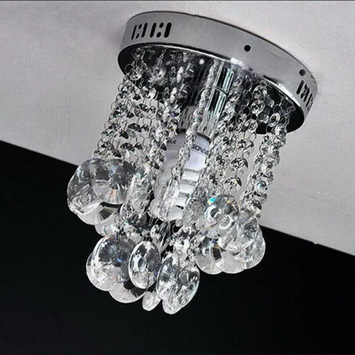 Современный блеск E14Crystal люстры освещение лестница подвесной светильник для фойе