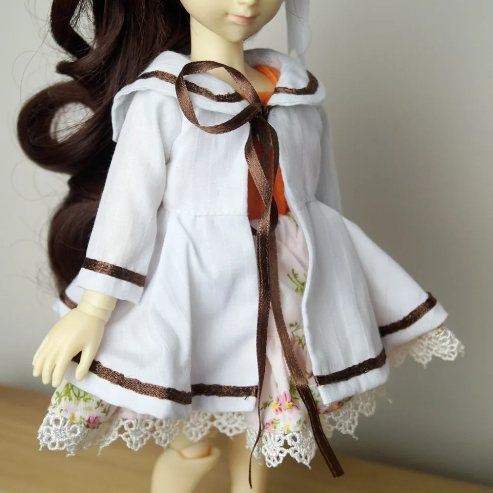 1/6 BJD пальто + мини юбка Топ наряды одежда для 11 &quot27 см высокая женская кукольная