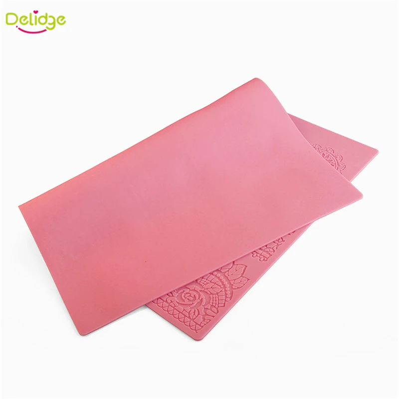 1 шт. силиконовый коврик для цветочного кружева украшения торта силиконовая