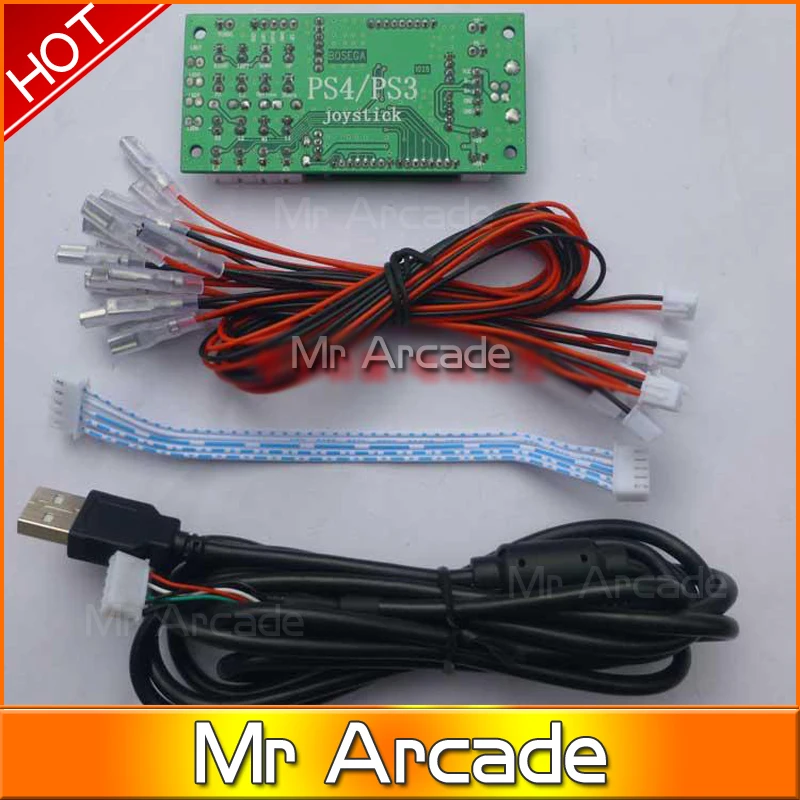 PS4 PS3 usb кодировщик джойстика и кнопки на платформу ps 4 ps3|joystick and buttons|buttons buttonsjoystick