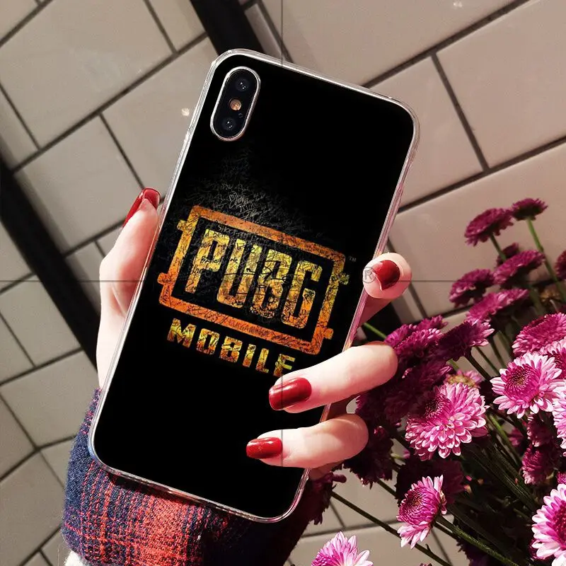 Ruicaica Game PUBG прозрачный мягкий силиконовый чехол для телефона из ТПУ iPhone 8 7 6 6S Plus 5 5S