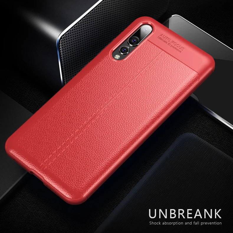 Красный Для huawei P30 Lite P20 Pro Коврики 20 Nova 3 3i 4 P Smart рlus Honor 9 10 10i вид V10 V20 8A 8C 8S 8X чехол силиконовый чехол - Цвет: Красный