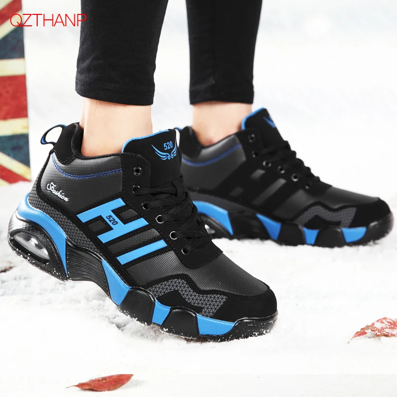 Мужская повседневная обувь теннисная на шнуровке Zapatos De Hombre Плюшевые удобные