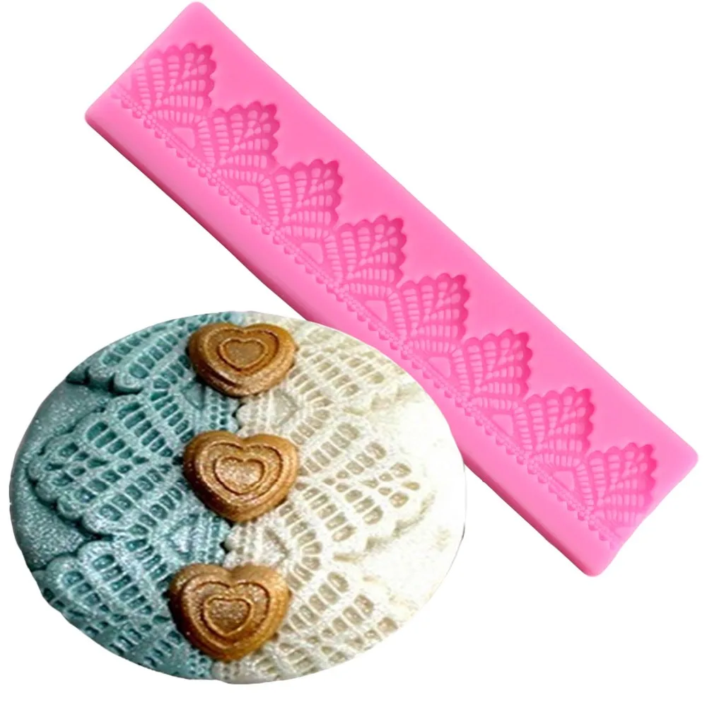 

Силиконовая форма для мастики Sugarcraft, розовый