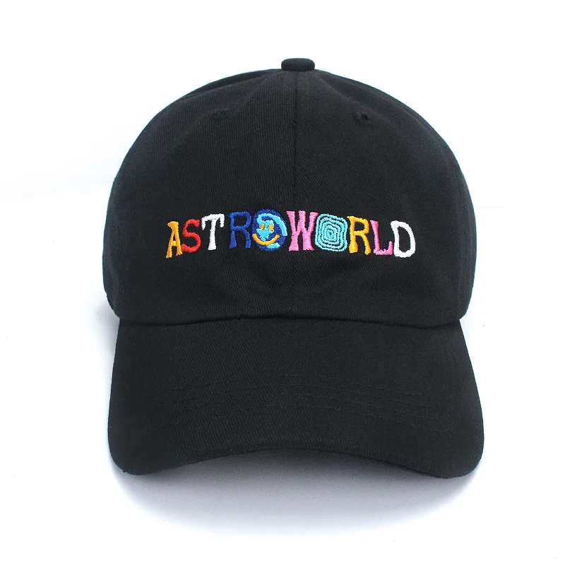 Бейсболка ASTROWORLD унисекс хлопок 100% кепка для папы Astroworld с вышивкой мужчин и женщин