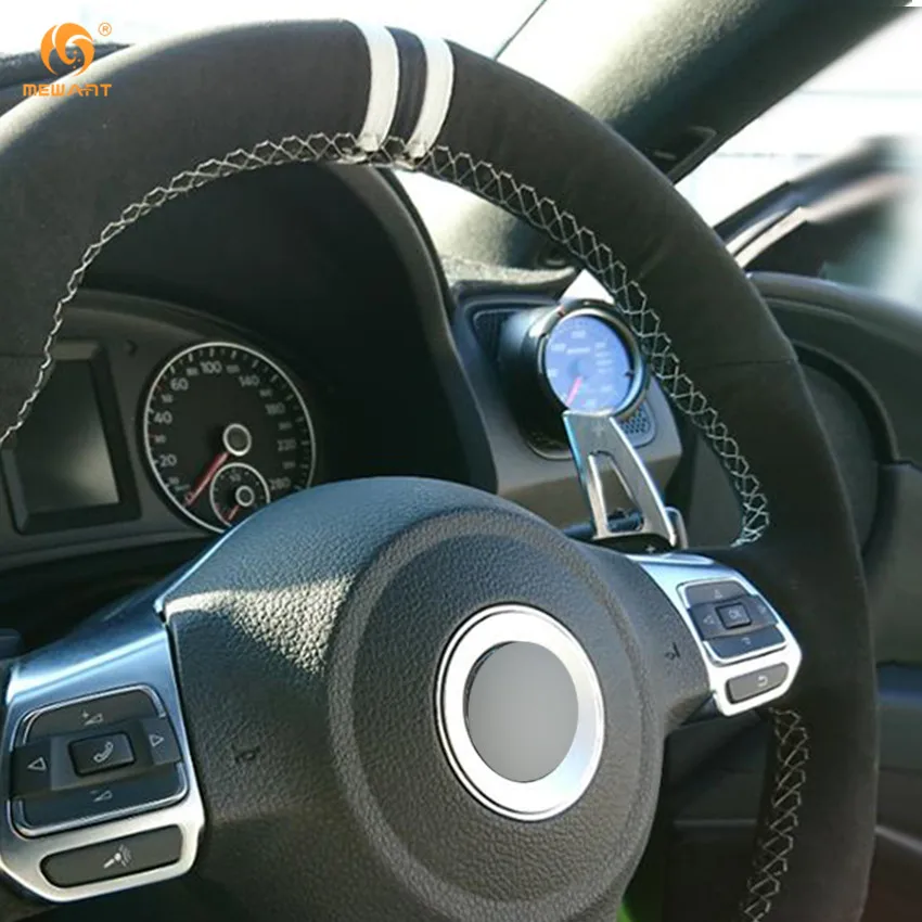 MEWANT черная замша брикет для Volkswagen Golf 6 GTI MK6 VW Polo Scirocco R Passat CC R-Line запчасти 2010 |