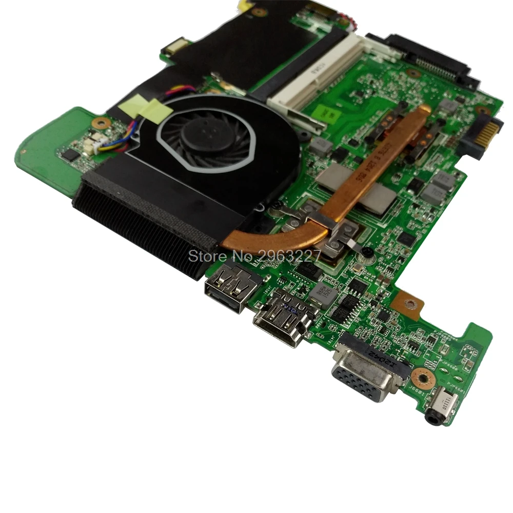 Eee PC VX6S для For Asus материнская плата ноутбука vx6s rev 2 0 1 Гб ram полностью