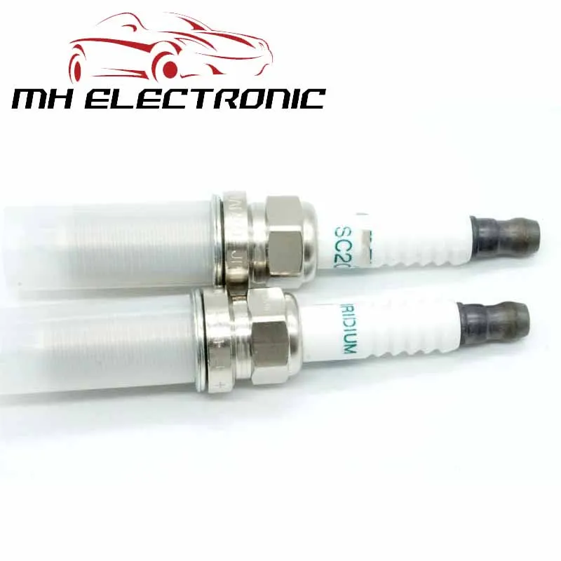 MH ELECTRONIC 2 шт./компл. Свеча зажигания SC20HR11 90919 01253 для Toyota IQ YARIS VITZ PASSO XD PORTE COROLLA MATRIX WISH