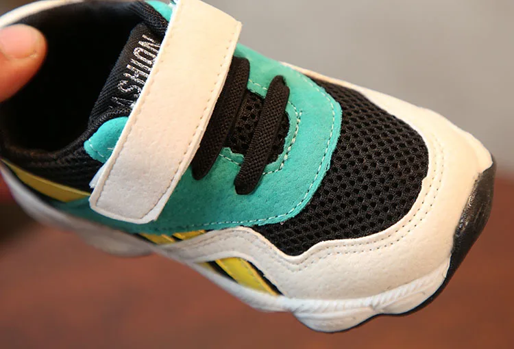 Детская обувь детская для мальчиков Повседневные детские кроссовки кожаные