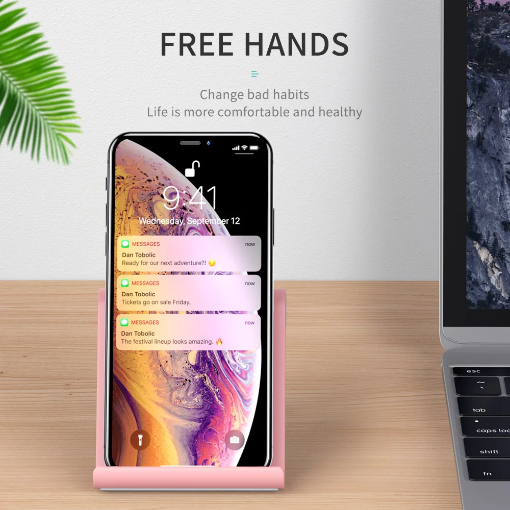 YKZ держатель для телефона iPhone X 8 складной мобильного Подставка планшета