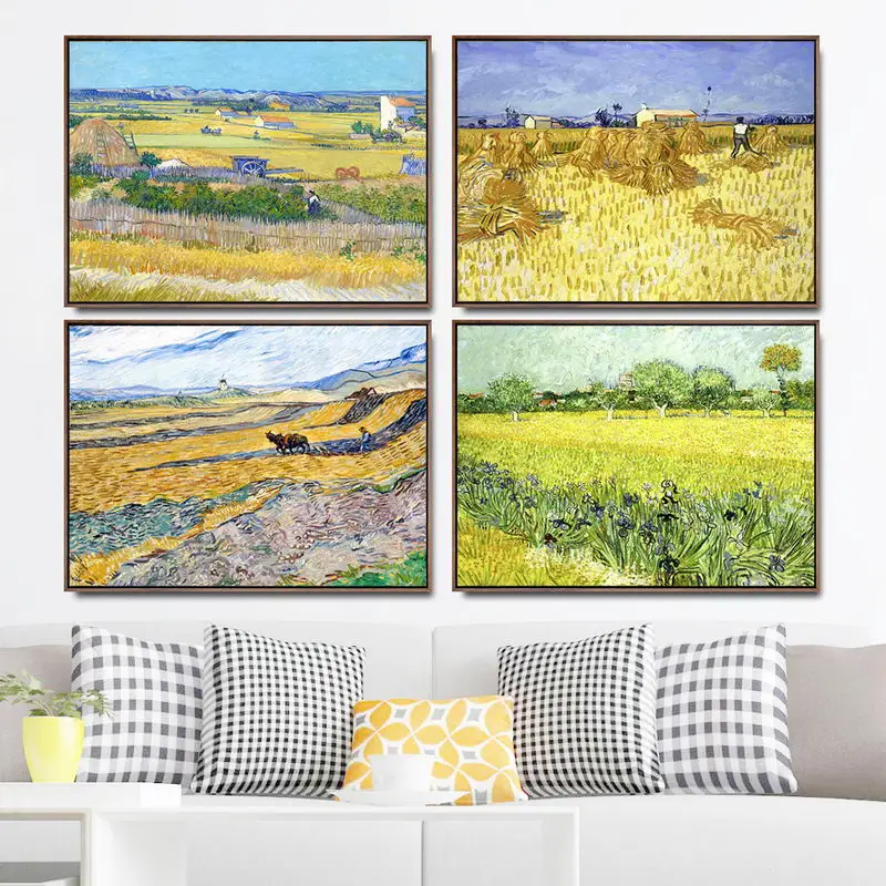 Декор для дома художественные настенные картины гостиной искусственные