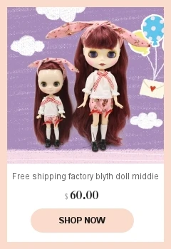 Middie blyth кукла шарнир тело белый микс розовый 1/8 20 см bjd Подарочная игрушка Фортуна дней