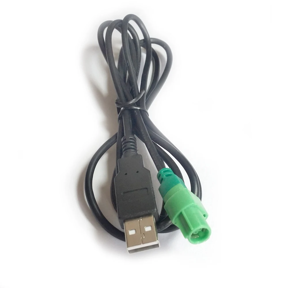 USB кабель для замены CD проигрывателя Volkswagen 4 контакта аудиокабеля VW Aux стандартный